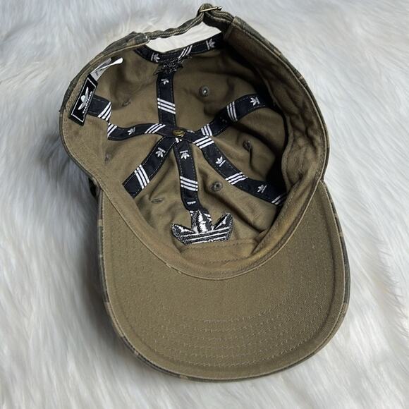 Adidas Green Camo Precurve Hat - Picture 5 of 6